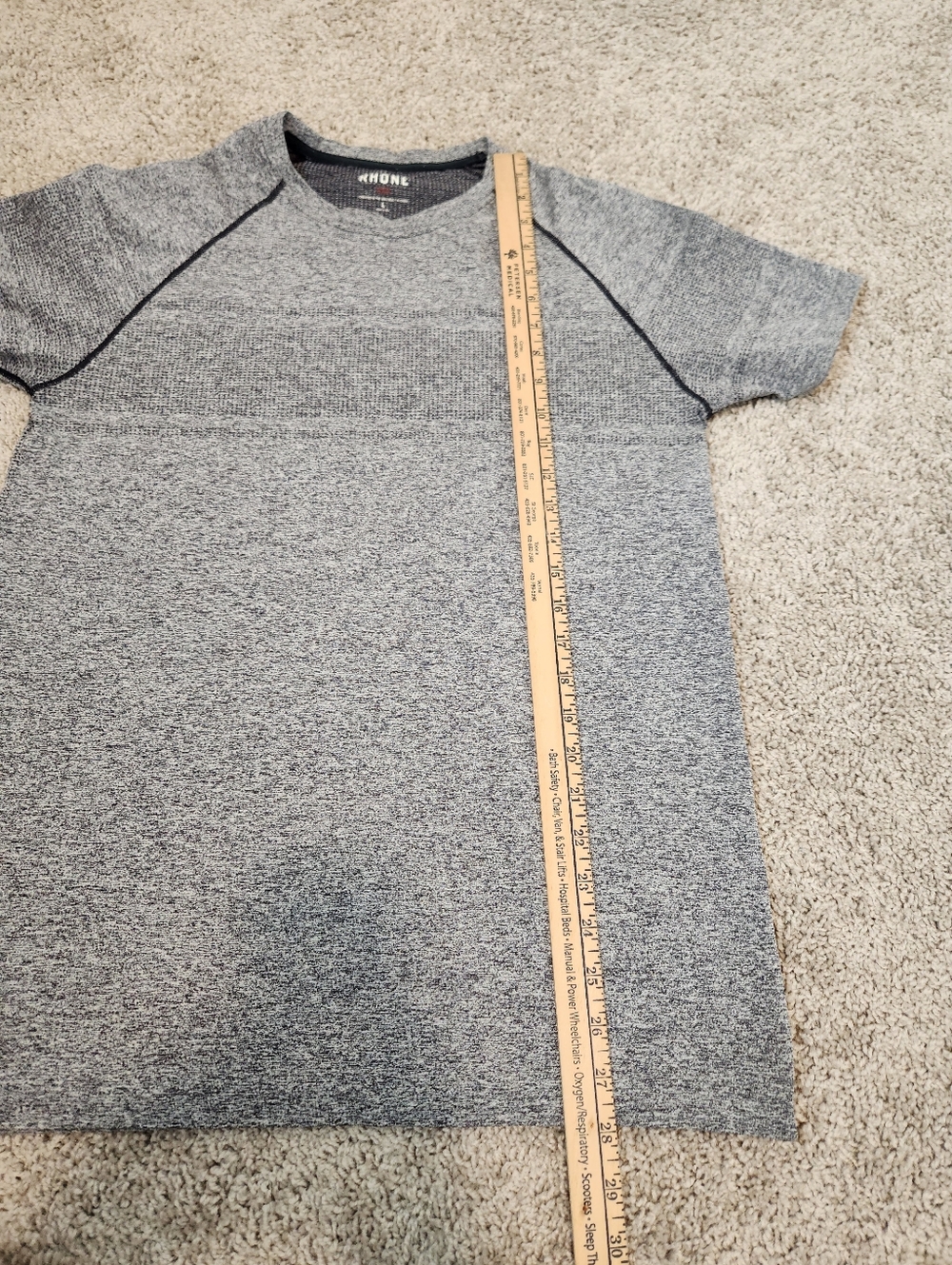 Rhone Celliant Short Sleeve Workout T-Shirt Size Large - Picture 8 of 8